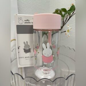Miffy🐰💗Pink Plastic Bottle 350ml